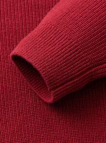 mini bala 儿童龙年针织毛衣,时尚又温暖的中国风设计 - 紅色 - 查看 9