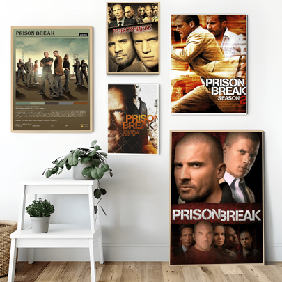 1PC Frameless Prison Break Anime Tapestry Wall Hanging Decoration Household Wall Hanging Home Decor Sticker Painting Room Home Aesthetic Decor Wall Art Pictures Modern Room Home Decor