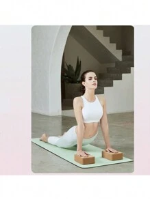 TPE Yoga Mat, Non-Slip, Fitness Exercise Mat With Carrying Strap, Suitable For Home, Pilates, And Floor Workouts - Multicolor - View 7