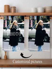 Personalized Towels, Custom Photo Towels Hotel And Spa Quality, Super Soft, Highly Absorbent, Bathroom Set, Soft And Comfortable, Suitable For Bathroom Kitchen Use, Valentine's Day, Easter, New Year, Christmas, Festival Custom Towels, Custom Personalized Towels, Print Photos For Friends, Couples, Family, Colleagues, Ideal Gifts For Birthdays, Anniversaries, Towels, Hand Towels, Handkerchiefs, Kitchen Supplies, Promotional Gifts, Towels - Multicolor - View 1