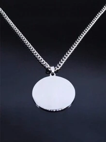 巫术哥特式黑暗五角星项链不锈钢原创四字神名所罗门护身符项链女士珠宝圣诞新年情人节节日礼物 QKC - 多色 - 查看 7