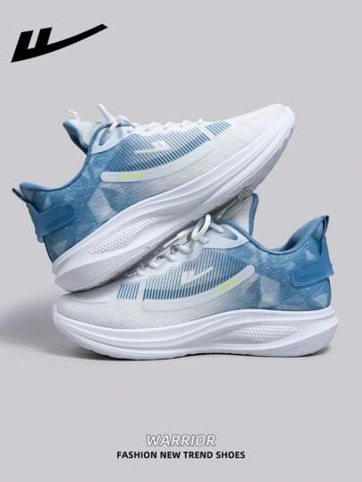 WARRIOR 1 Paar Herren WARRIOR Freizeitsportschuhe, Schnürdesign mit dicker Sohle und niedriger Band für Outdoor-Flachschuhe, moderne retro Chunky Sneaker für Frühling/Sommer