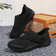 New Walking Shoes, Casual Shoes, Shoes For The Elderly, Home Shoes, Light Breathable, Anti-Slip Wear - Black - View 7