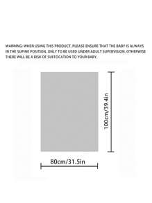 1 Stück bestickter Baby-Decke, Fleece-Einschlagdecke für Säuglinge, wärmende Decke mit Mehrfach-Bären-Muster für Neugeborene zum ganzjährigen Gebrauch, tragbar für den Außenbereich