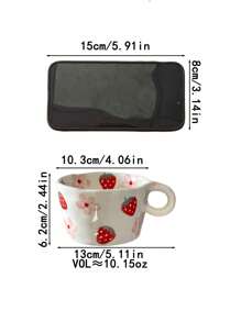 1个陶瓷杯，适用于厨房、餐厅、客厅、家居装饰、礼品、咖啡杯、马克杯，适合盛装茶、咖啡、牛奶、果汁，也适用于婚礼、派对、生日、周年纪念等场合。 - 彩色 - 查看 9