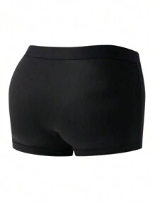 10pcs/Pack Men's Assorted Solid Color Breathable Elastic Waist Briefs, Comfortable Boxers Shorts Underwear, Casual For Plus Size