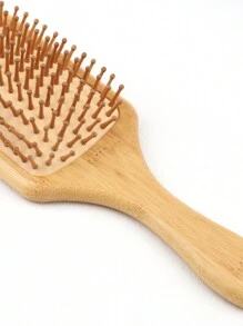 1pc Factory Direct Supply Multi-Purpose Air Cushion Massage Comb, Double-Sided Hairdressing Massage Comb, High Crown Volumizing Curly Hair Comb - Apricot - View 5