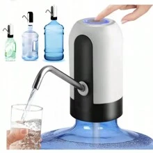 USB-wiederaufladbarer elektrischer Wasserspender, tragbare automatische Wasserpumpe für Flaschenwasser |. Intelligente Haushaltswasserpumpe, kleiner tragbarer elektrischer Druckwasserspender, multifunktionale wiederaufladbare elektrische Wasserpumpe, geeignet für Büros, im Freien und in der Küche