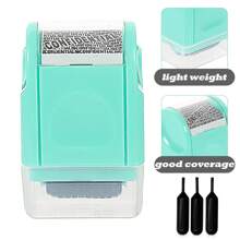 4Pcs ID Theft Protection Stamp Security Data Defender Protect Privacy Roller Set - 綠色 - 查看 2