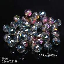 6/8/10mm AB Color Faceted Austrian Crystal Beads Round Cute Loose Spacer Beads For Jewelry Making DIY Elegant Bracelets Necklace Handmade Crafts Supplies - Beads - View 10