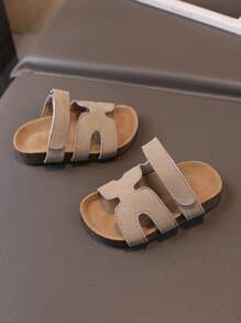 1 双婴儿软底防滑步行鞋 - 棕色 - 查看 5