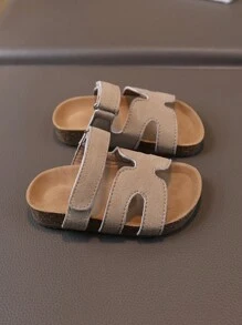 1 双婴儿软底防滑步行鞋 - 棕色 - 查看 7