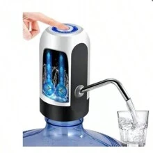 USB-wiederaufladbarer elektrischer Wasserspender, tragbare automatische Wasserpumpe für Flaschenwasser |. Intelligente Haushaltswasserpumpe, kleiner tragbarer elektrischer Druckwasserspender, multifunktionale wiederaufladbare elektrische Wasserpumpe, geeignet für Büros, im Freien und in der Küche