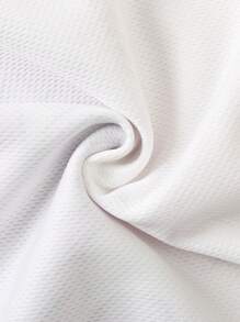 2pcs/Set Young Girl Outdoor Casual Everyday Comfortable Short Sleeve T-Shirt + Skirt Set, Spring/Summer English Letter Tee + Purple Plaid Skirt