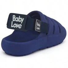 Children's Orthopedic Sandals For Girls And Boys, Comfortable And Adjustable - 藏蓝色 - 查看 3