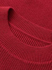 mini bala 儿童龙年针织毛衣,时尚又温暖的中国风设计 - 紅色 - 查看 7