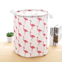 1 pieza - Cesta para ropa sucia con diseño creativo de tela, cubo de almacenamiento plegable, cesta de almacenamiento de juguetes y ropa sucia impermeable, cesta de la colada, organizador de baño, cesta, cesta de almacenamiento, cesta de lavandería plegable