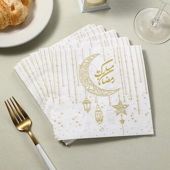 30 st engångsservetter av papper, lämpliga för födelsedagsfest, bröllop, högtidsfest, alla hjärtans dag