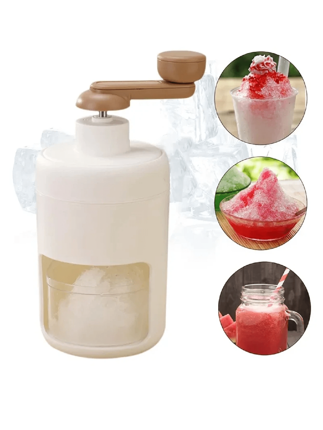 مبرد ثلج يدوي،، شفرة من الفولاذ المقاوم للصدأ، منا...