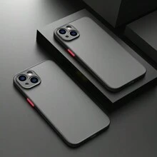 The Stylish Fine-Hole Mobile Phone Case Is Suitable For Iphone 16 15 14 13 12 11 Pro Max. It Adopts PC + TPU Two-In-One Material Protective Case, Which Enjoys Silky Smoothness And Is Worth Having. - 黑色 - 查看 2
