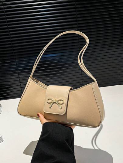 Popular Belt Lock Handbag, New Summer Bag Shoulder Bag Minimalist Underarm Bag