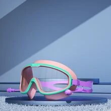 1 szt Dzieci Okulary pływackie , Wodoodporny , Przeciw mgielny , Ochrona UV Na lato Pływanie Baseny , Woda Odtwórz , Plaża , Surfing , Z Silikon Oko Kubek