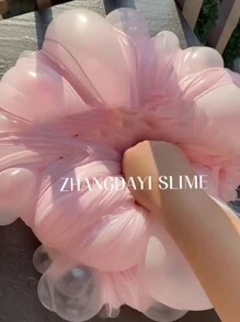 Stress Relief Crystal Mud Slime Large Box, Colorful Fluffy Slime - Multicolor - View 2