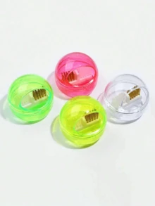 1 件装美甲清洁工具套装，含钢丝刷和尼龙刷，用于清洁碳化钨/陶瓷指甲钻头