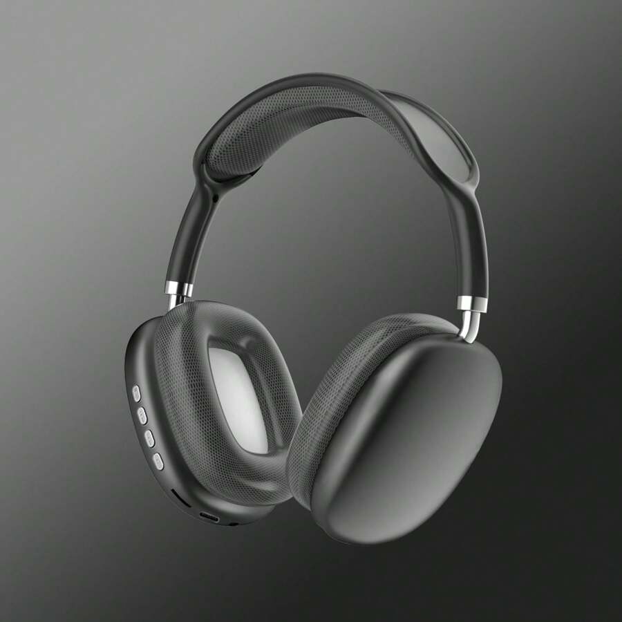 Wireless Bluetooth Headphones HiFi Stereo Noise Cancelling Waterproof Mic Pods Over Ear Sports - Black - View 1