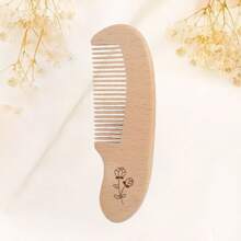 Custom Kids Hair Brush Set, Cute Wooden Comb Set, Personalized Name Grooming Kit, Customized Back To School Gift, Customizable Name Halloween Present - Style B - View 12