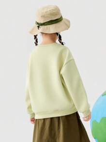 mini bala Tween Girl' Breathable Sweatshirt, And Cool Spring Layer