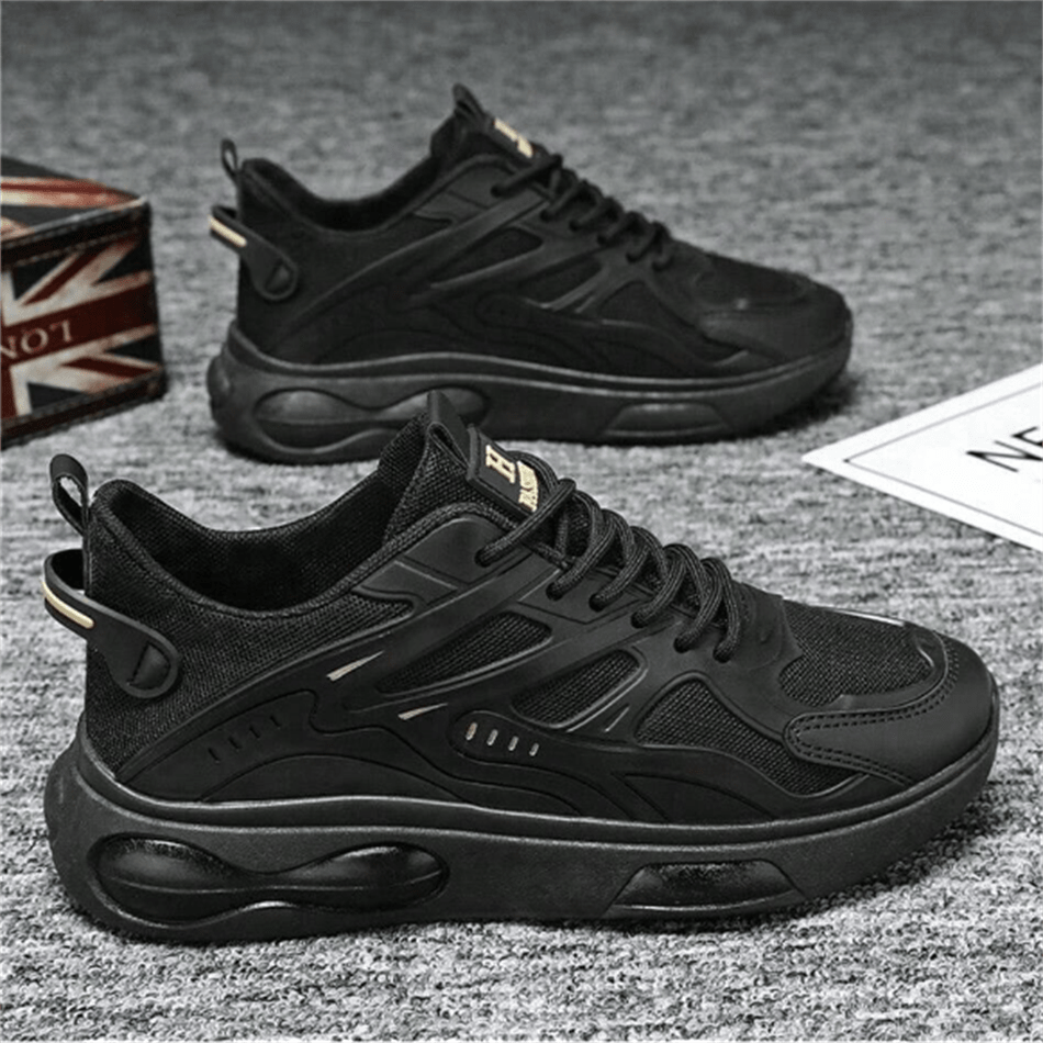 Breathable Mesh Casual Shoes, Versatile Sports Chunky Sneakers, Comfortable For Men