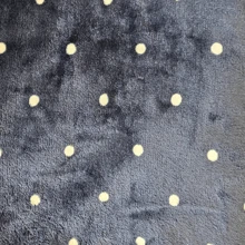 Soft Polka Dot Blanket Queen Extra Soft Anti-Allergic - 藏蓝色 - 查看 3