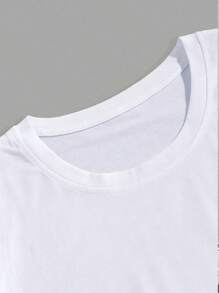 Happy Valentine'S Day Women's  Rooted In Christ  T-Shirt, Women's 220g Round Neck Casual Heavy Pure Cotton T-Shirt (1 PC)