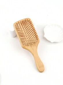 1pc Factory Direct Supply Multi-Purpose Air Cushion Massage Comb, Double-Sided Hairdressing Massage Comb, High Crown Volumizing Curly Hair Comb - Apricot - View 3