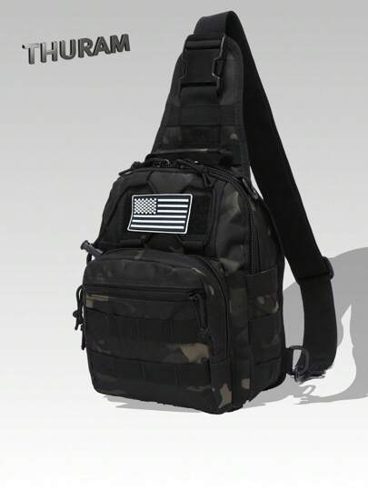 Sling Chest Pack For Outdoor Camping Waterproof EDC Chest Bag Travel Winter Gifts For Men Large Capacity Multi-Functional Shoulder Bag Storage Bag Bum Bag Belt Bag Rider Bag Fanny Pack Student Multi-Functional Vacation Chest Bag Side Bags Hip Bag Travel Essentials Holiday Essentials Bag For Men Summer Back To School The Sporty Life Bag Pack Waist Bag Spring School Supplies