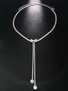 Party 1pc Luxury Copper Alloy Rhinestone Decor Waist Chain For Women For Daily Life Halloween