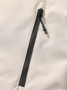 Men's Windproof And Waterproof Jacket, Casual And Breathable, With A Hood, Zipper, Long Sleeves And Pockets, Suitable For Hiking, Jogging, Cycling, Outdoor Fitness And Sports.