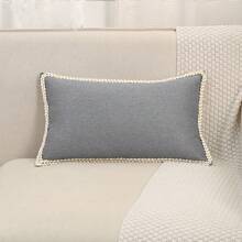 1pc Chenille Braided Decorative Throw Pillow Case For Living Room, Sofa, Bedroom