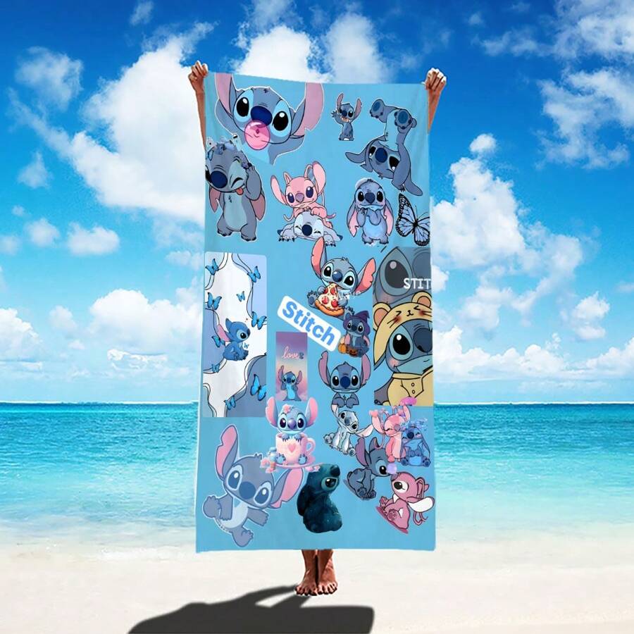 Oversized Beach Towel - Quick Dry Microfiber, Extra Large Sand-Free Blanket For Pool, Vacation, Camping - View #9