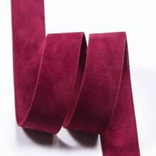 Cinta con borde aterciopelado, material para hacer lazos y horquillas, accesorios para decorar ropa, zapatos, sombreros y plantas