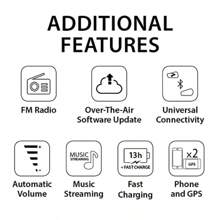 Cardo Spirit HD Motorcycle Bluetooth Communication Headset Single Pack Black Helmet Audio Intercom - SinglePack-SpiritHD - View 5