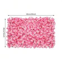 Futchoy Futchoy 20x Fleur Artificielle Mur Rose Mur DIY Mariage Rue Toile de fond Décor Floral