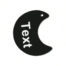 Customizable 10 Font Options, 4 Color Choices, Personalized Pet Name And Contact Information Tag, Stainless Steel Anti-Lost Name Plate For Cats And Dogs - Multicolor - View 48