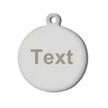 Customizable 10 Font Options, 4 Color Choices, Personalized Pet Name And Contact Information Tag, Stainless Steel Anti-Lost Name Plate For Cats And Dogs - Multicolor - View 54