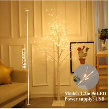 1Pc 4FT/72LED,6FT/156LED Berkenboom Licht,8 Functies, Lamp Vloer Kunstmatige Berkenboom Met Licht Voor Thuis Festival Feest Verjaardag Bruiloft,Kerstdecoratie,Thanksgiving Decoratie,Woonkamerdecoratie,Binnen- En Buitendecoratie,Kamerdecoratie Kerstdecoratie Kerstlicht Slaapkamerdecoratie Woondecoratie Feestdecoratie Vakantie Festivalkerstcadeau Thanksgiving Kerstboomdecoratie Ornamenten