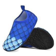 儿童水上乐园水上运动涉水攀岩游泳一键闭合速干水上鞋 - 藍色 - 查看 4