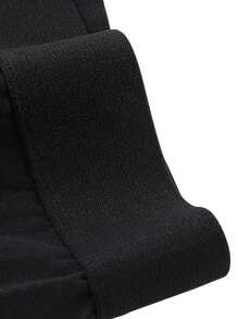 10pcs/Pack Men's Assorted Solid Color Breathable Elastic Waist Briefs, Comfortable Boxers Shorts Underwear, Casual For Plus Size