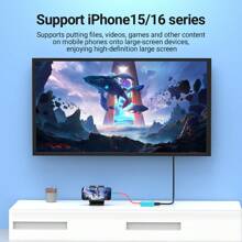 Switch Dock Station kompatibel mit MACBOOK Switch/Switch OLED, tragbare Dockingstation mit HDTV1.4 USB 3.0 Anschluss und PD 100W Ladung, 3 in 1 USB-C Hub kompatibel mit Switch Steam Deck, Pro/Air, Smartphone und mehr