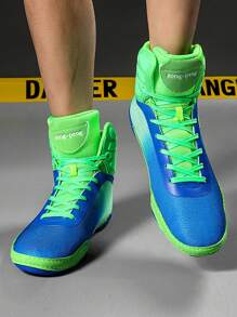 Newly Upgraded Professional Wrestling And Boxing Shoes,Anti Slip And Wear-Resistant,Lightweight,Enhance Athletic Performance,Transform Strength,Improve Flexibility,High Top Ankle Protection,Dynamic Protection